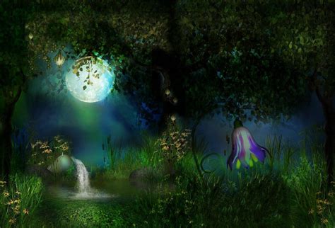 Enchanted Forest Wallpaper - WallpaperSafari