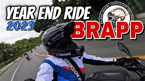 YEAR END RIDE 2023 BIGBIKE RIDERS ASSOCIATION TEAM BRAPP ALFRED