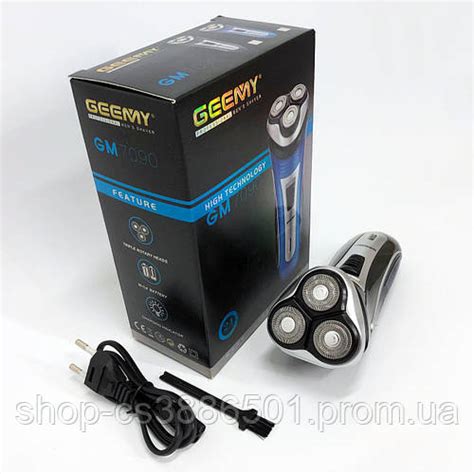 Бритвы для бритья GEEMY GM-7090, Мужские электробритвы для лица, Бритва ...