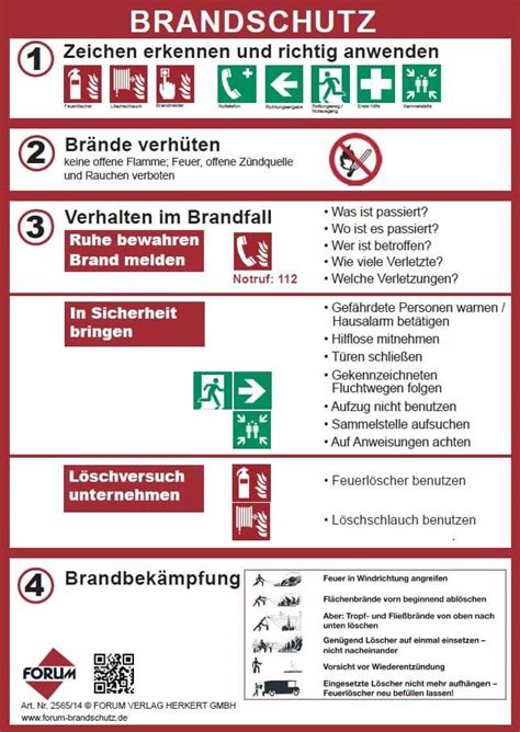 Brandschutzordnung Nach Din Erstellen Teil A B Und C