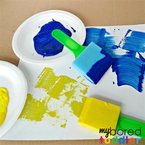 20 Easy Toddler Painting Ideas - My Bored Toddler