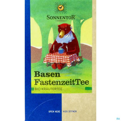 Sonnentor Basen Fastenzeit St Deine Apotheke