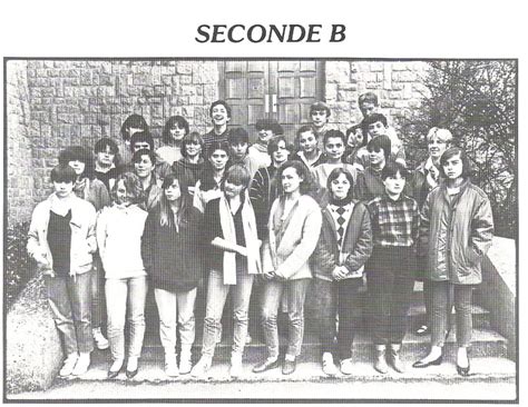 Photo De Classe Classe Seconde B 19831984 De 1984 Lycée Notre Dame De