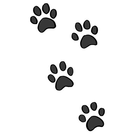 How to Draw Cat Paw Prints - Really Easy Drawing Tutorial