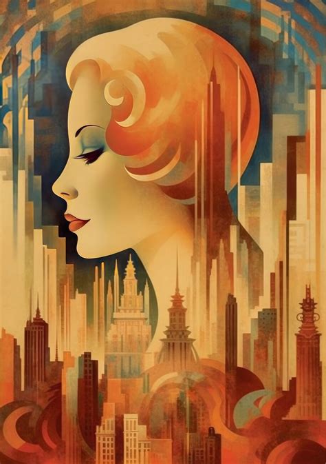 Art Deco Poster Buildings