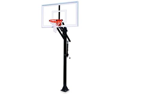 First Team Jam In-ground Adjustable Height Basketball System ...