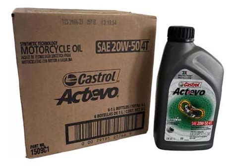 Caja De Lt Aceite Castrol Actevo Sae W Tiempos