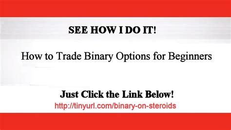 How To Trade Binary Options For Beginners Vid7 Youtube