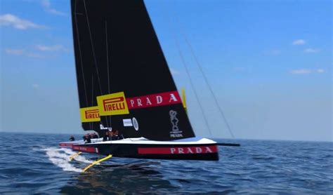 Prada Created Ac75 L Americas Cup Prada Boats Sailing Ultimate