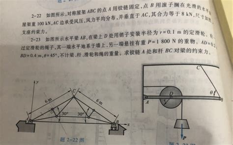 哈工大第8版理论力学 第二章平面力系课后习题答案2 222 23哔哩哔哩bilibili