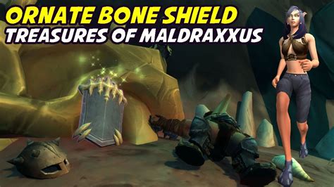 Ornate Bone Shield Treasures Of Maldraxxus Youtube