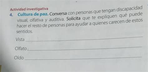 Actividad Investigativa4 Cultura De Paz Conversa Con Personas Que