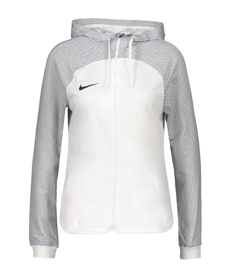 Nike Strike Trainingsjacke Damen Weiss Grau F100 Weiss