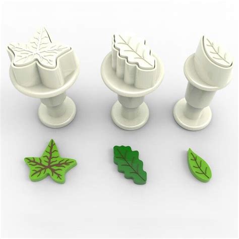 Dekofee Mini Plungers Leaves Set 3 Kookwinkel De Gruijter