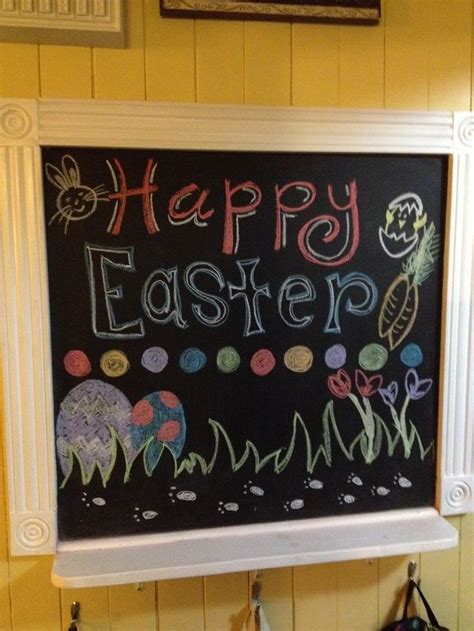 Easter Theme Chalkboard Chalkboard Art Chalkboard Chalkboard Quote Art