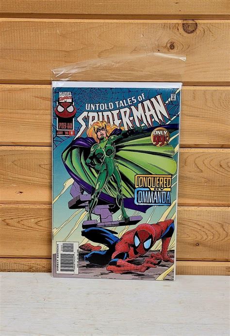 Marvel Comics Spider Man Untold Tales 10 Vintage 1996 Commanda Comic