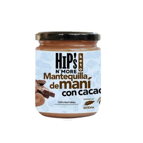 Hips Mantequilla De Maní Con Cacao 450 Grs Compra Online En Allfree