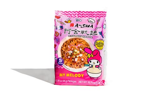 Hello Kitty and Friends Dry Noodles | A-Sha Foods USA