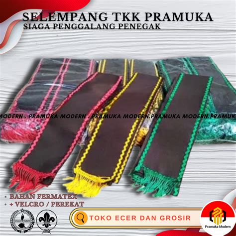 Jual Selempang Tkk Pramuka Selendang Tkk Pramuka Bijian Shopee