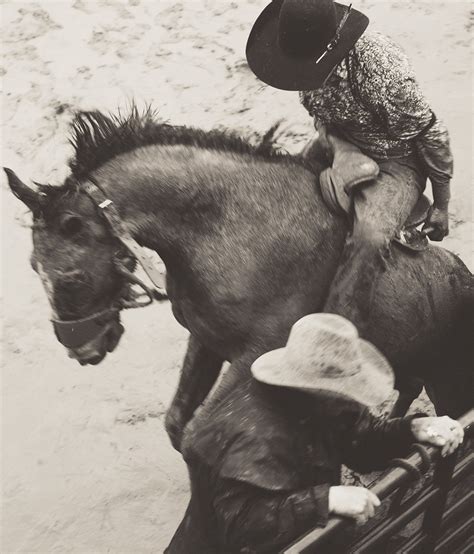 Cowboy on a Bucking Horse