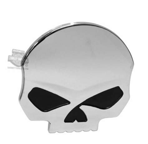 Harley Davidson Willie G Skull Emblem 3d Raised Molded Decal