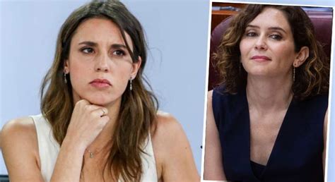 Irene Montero Carga Contra Ayuso Y Su Propagandismo Por Los Tres D As