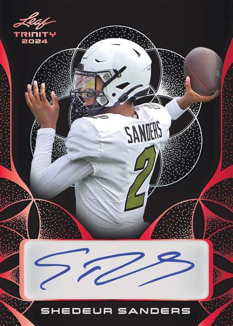 2024 Leaf Trinity Football Cards Checklist