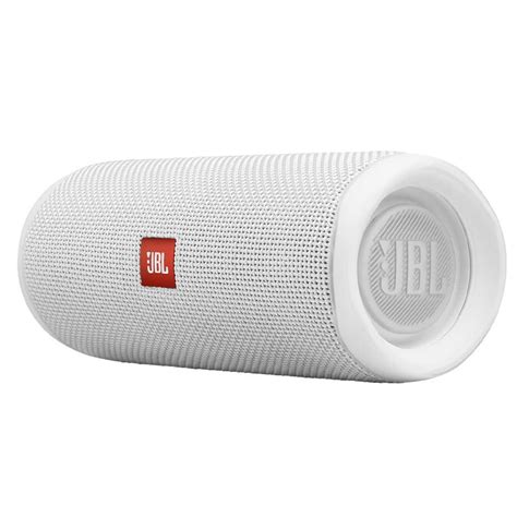 Enceintes Portables Bluetooth Jbl Flip 5 Blanc • Mediazone Maroc