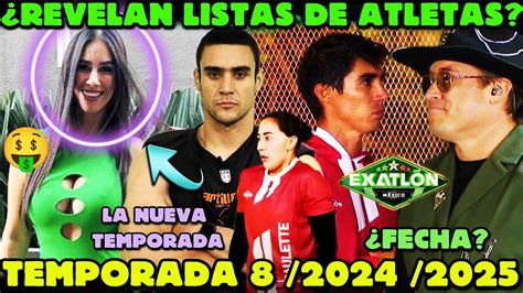 Lista Confirmada Atletas Confirmados Para La Octava Temporada