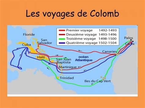 A Map With Lines That Show The Routes To Different Countries In French