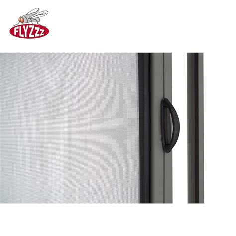 Trackless Diy Retractable Fiberglass Fly Screen Door Oem Odm