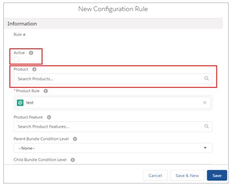 Salesforce Cpq Product Rules General Considerations