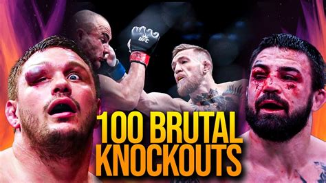 Most Brutal Knockouts You Ll Ever See Crazy Mma Bare Knuckle