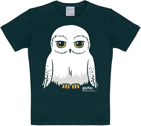 Logoshirt Harry Potter Eule Hedwig T Shirt für Kinder I Motiv Shirt