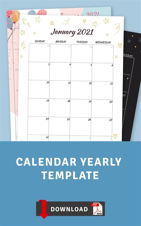 Yearly birthday calendar template for happy planner classic / big / mini, printable birthday