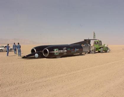 Thrust SSC el coche que rompió la barrera del sonido