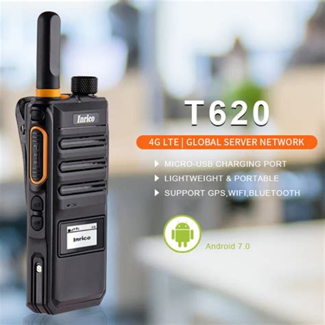 Inrico T620 Android Walkie Talkie 4G LTE Smart Mobile Phone Network