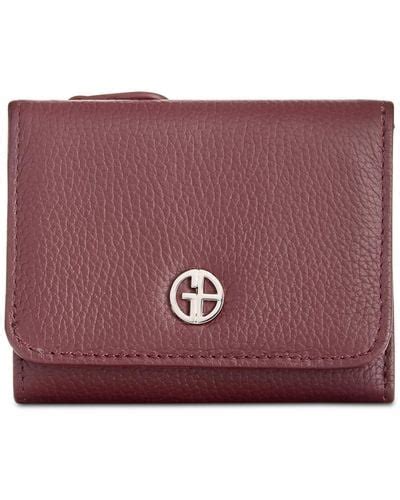 Red Giani Bernini Wallets And Cardholders For Women Lyst