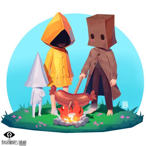 Fanart Little Nightmares 2 Mono And Six Holding Hands