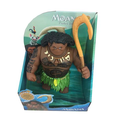 Moana Movie Doll Waialiki Maui Figures Music Maui dolls Moana Action ...