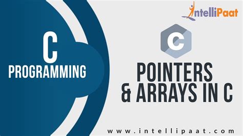 Pointers Arrays In C Learn C Programming C Language Tutorial C