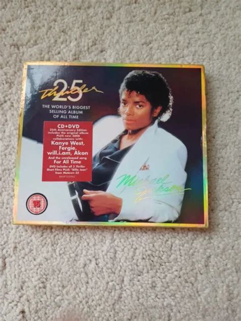 Michael Jackson Thriller Th Anniversary Cd Dvd Livret Lyrique