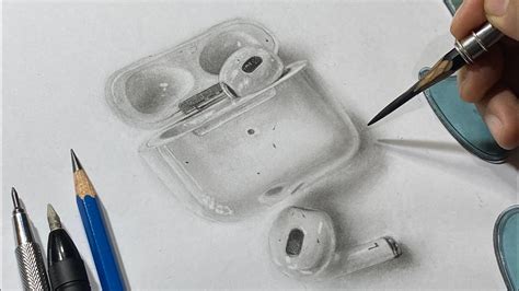 Drawing The Apple Airpods Youtube