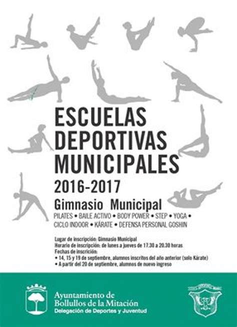 Abierto El Plazo De Inscripci N Para Las Actividades En El Gimnasio