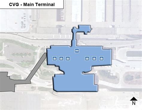 CVG Airport Terminal Map