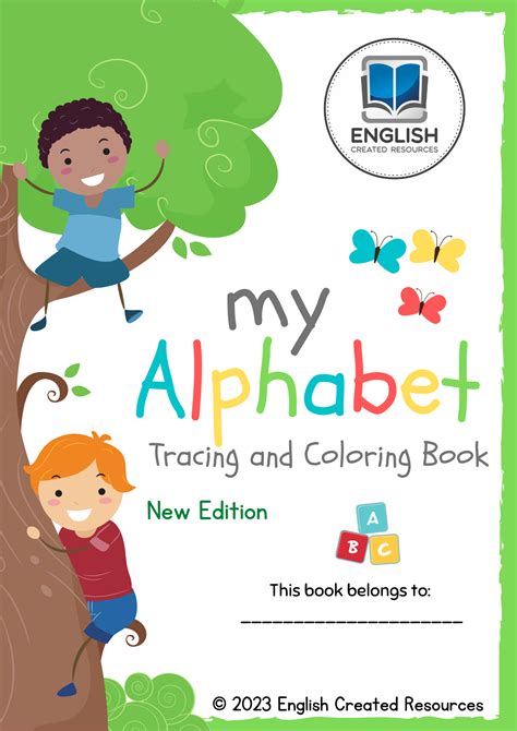 Alphabet Tracing And Coloring Worksheets English Created Resources