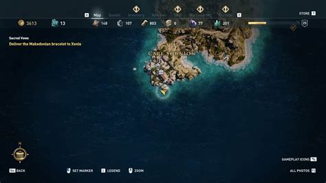 6 Xenia Treasure Locations In Assassins Creed Odyssey Keengamer