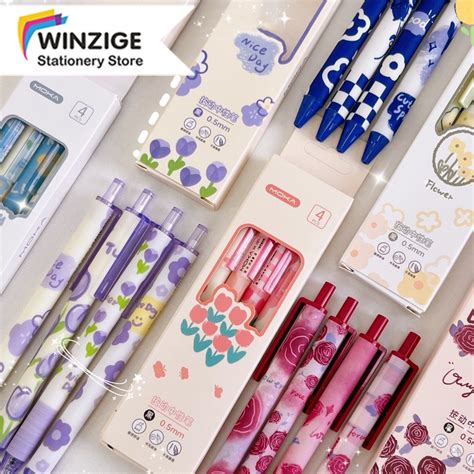 Jual Winzige Pcs Pulpen Mm Pulpen Pack Pena Pen Gel Lucu Pulpen