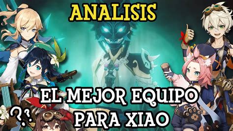 Los Mejores Teams Para Xiao Genshin Impact Youtube