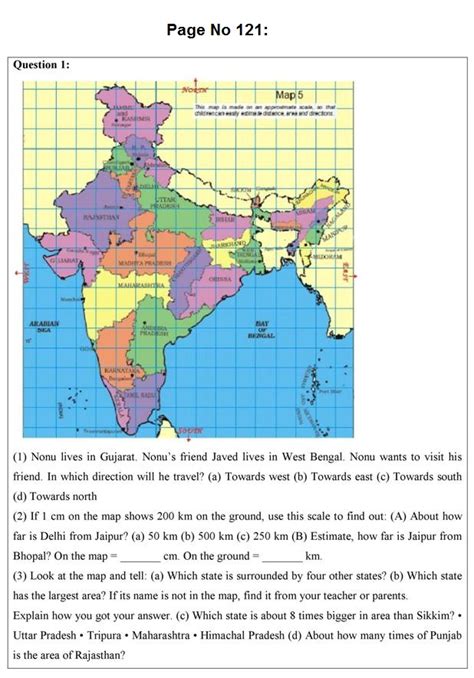 Download Ncert Solutions For Class 5 Maths Chapter 8 Mapping Your Way